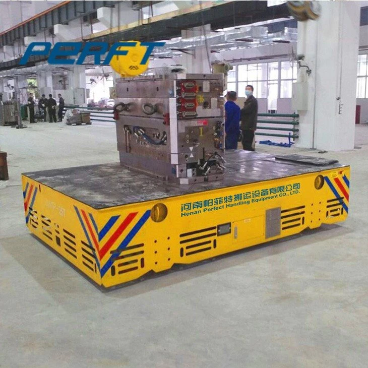 Trackless Transfer Cart For Material Handling