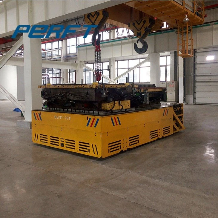 Trackless Transfer Cart For Material Handling