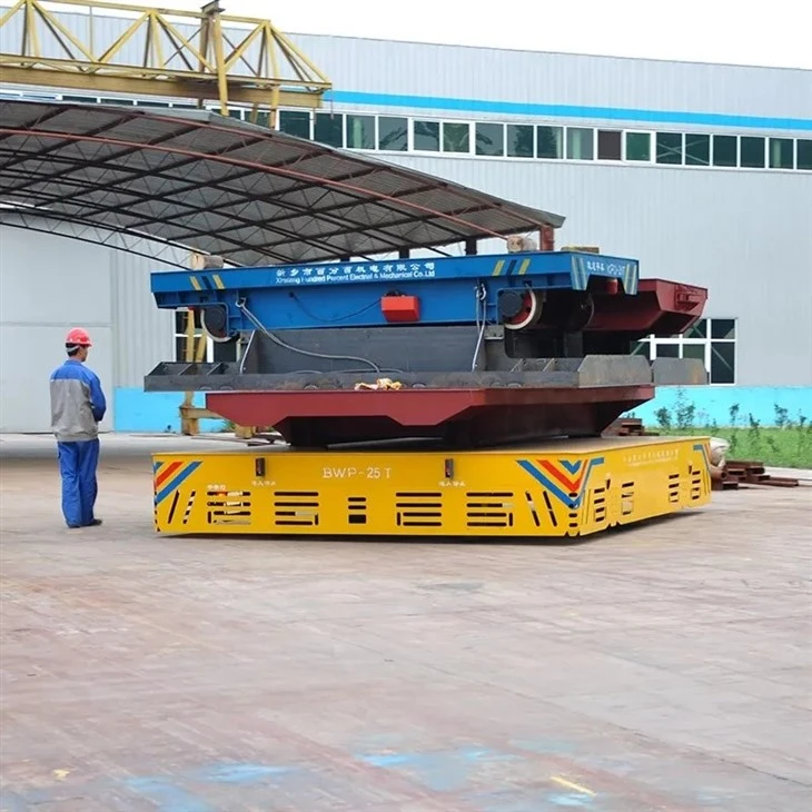Transfer Cart Metal Industry Using